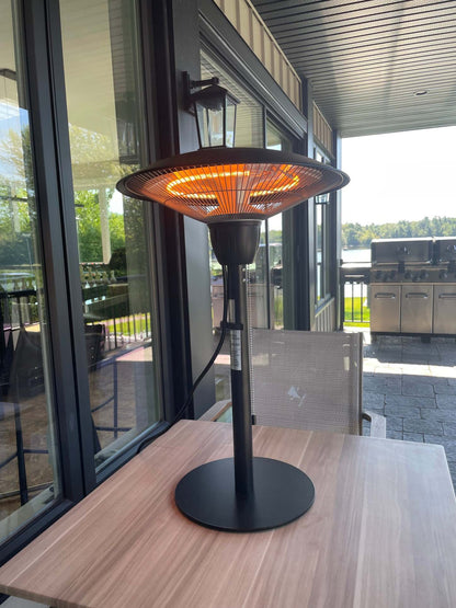 Westinghouse Infrared Electric Tabletop Patio Heater - WES31-1566|Radiateur de terrasse électrique et à infrarouge Westinghouse à déposer sur une table - WES31-1566
