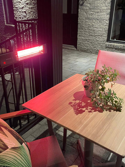 Chauffe-terrasse mural électrique infrarouge Westinghouse - WES31-1892|Radiateur de terrasse mural électrique et à infrarouge Westinghouse - WES31-1892