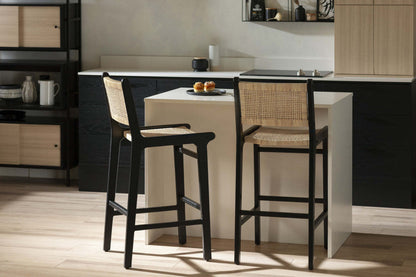 Balka Bar Stool - Black  | Tabouret bar Balka - noir  | D83GEOTL