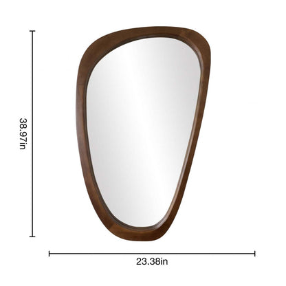 Miroir Lusso Noyer 30 x 40|Miroir Lusso noyer 30 x 40