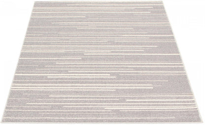 Faith Silver-Cream Area Rug - 3'11 x 5'7|Carpette Faith argent-crème - 3 pi 11 po x 5 pi 7 po| D28HBW7P
