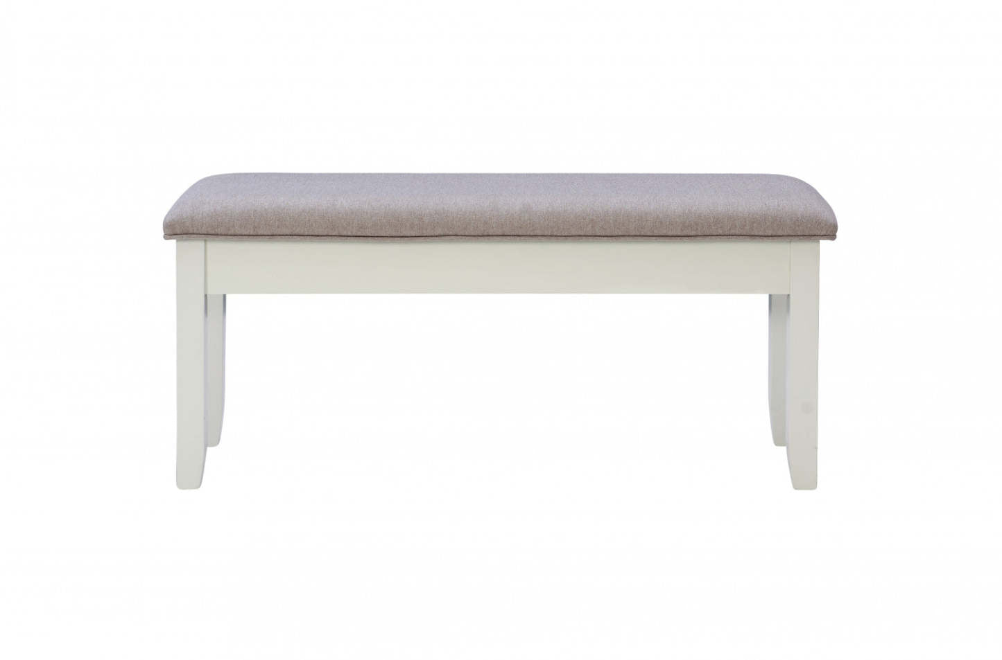 Jane Fabric Storage Dining Bench - Grey|Banc de salle à manger Jane en tissu avec rangement - gris