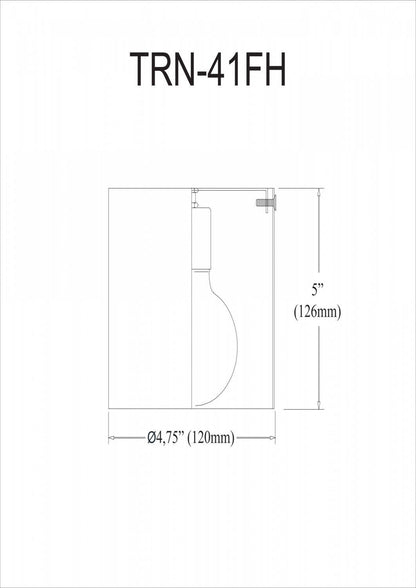 Dainolite Theron 1 Light Flush Mount Matte Black Finish Lamp|Plafonnier affleuré Theron de Dainolite avec finition noire mate et 1 ampoule