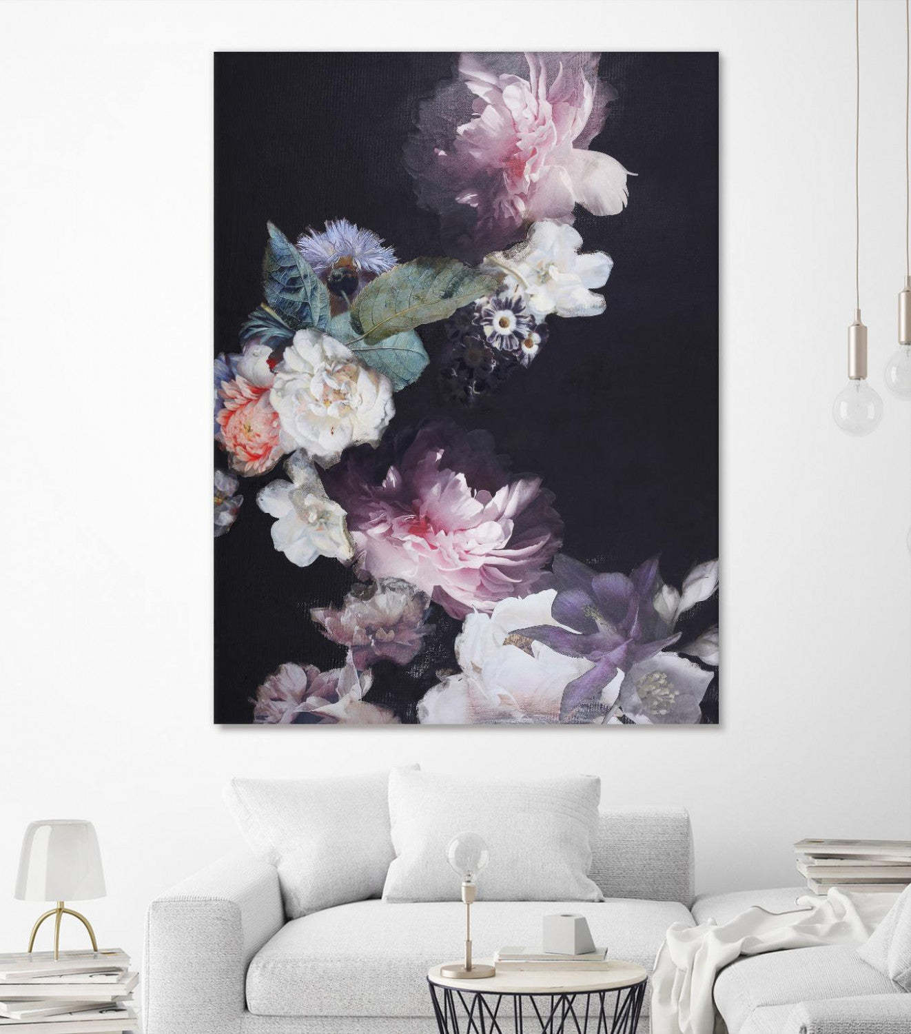 Purple Blossom 1 Giant Art 72x54 Wall Art|Œuvre d’art murale Giant Art « Purple Blossom 1 » 72 x 54