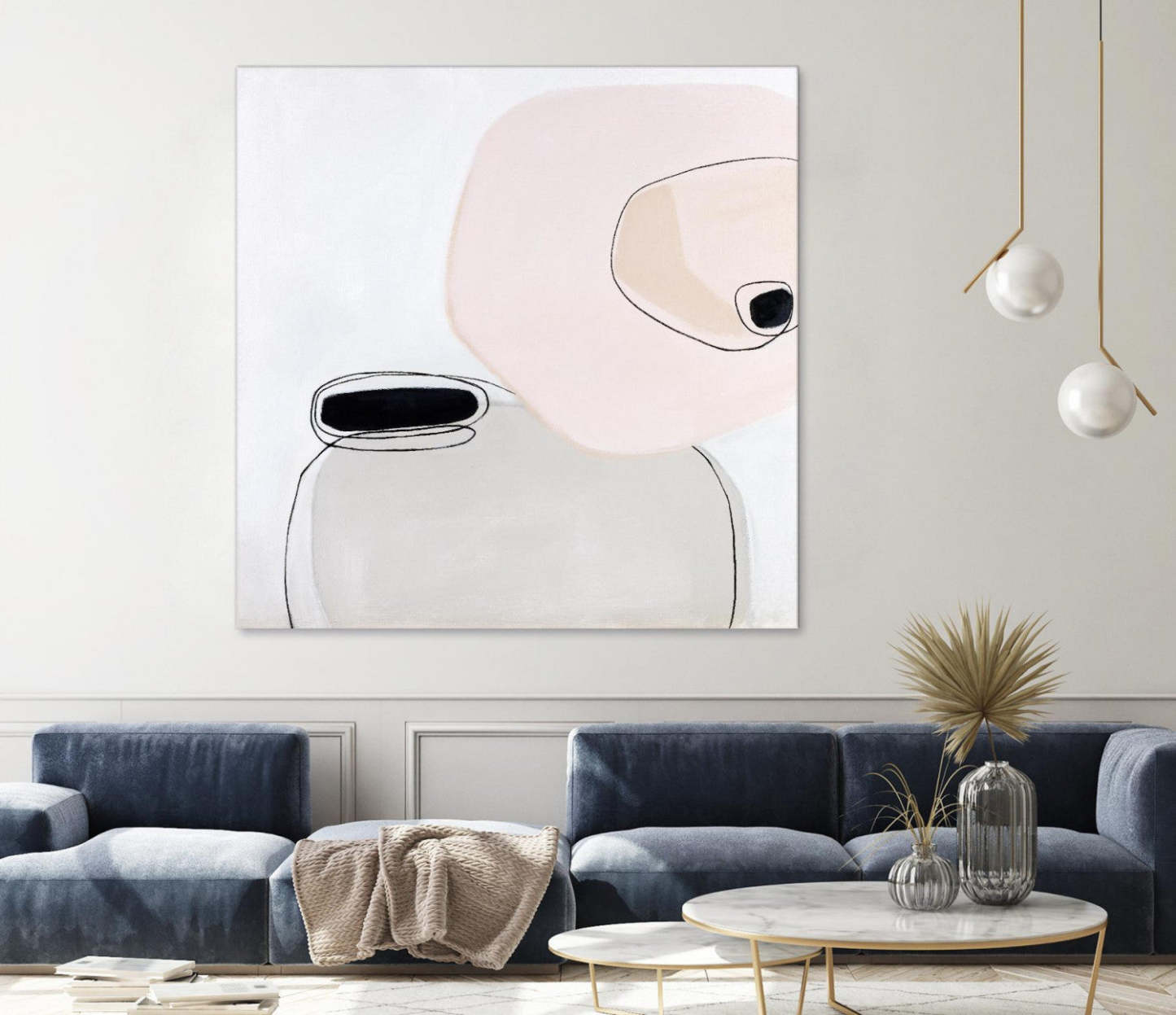 Tranquility Giant Art 72x72 Wall Art|Œuvre d’art murale Giant Art « Tranquility » 72 x 72