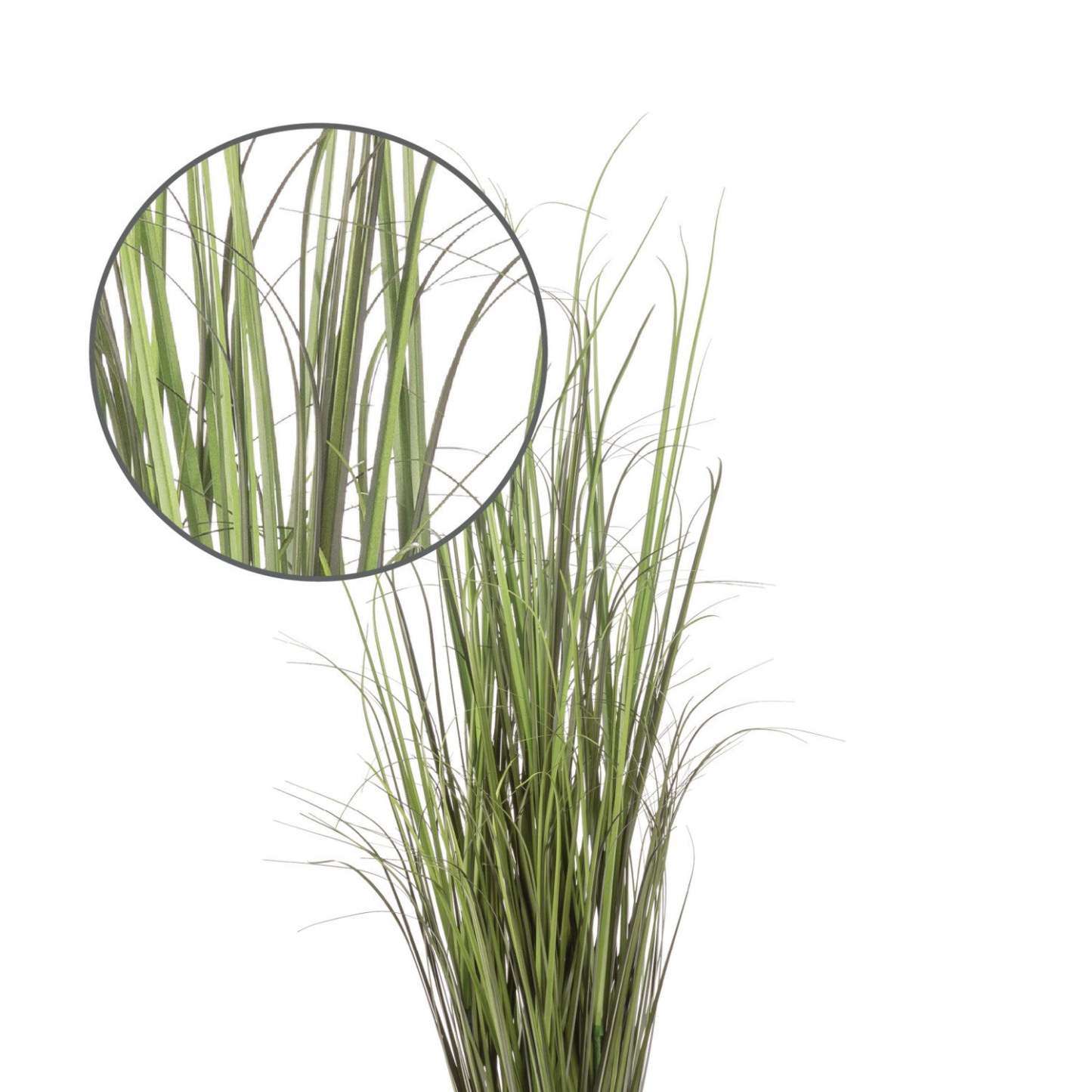 Gazon artificiel 47 intérieur et extérieur en pot noir | Herbe artificielle de 47 po pour l'intérieur et l'extérieur en pot noir | D10HUZSQ