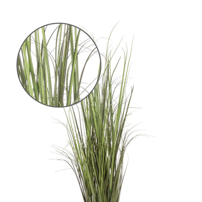 Gazon artificiel 47 intérieur et extérieur en pot noir | Herbe artificielle de 47 po pour l'intérieur et l'extérieur en pot noir | D10HUZSQ