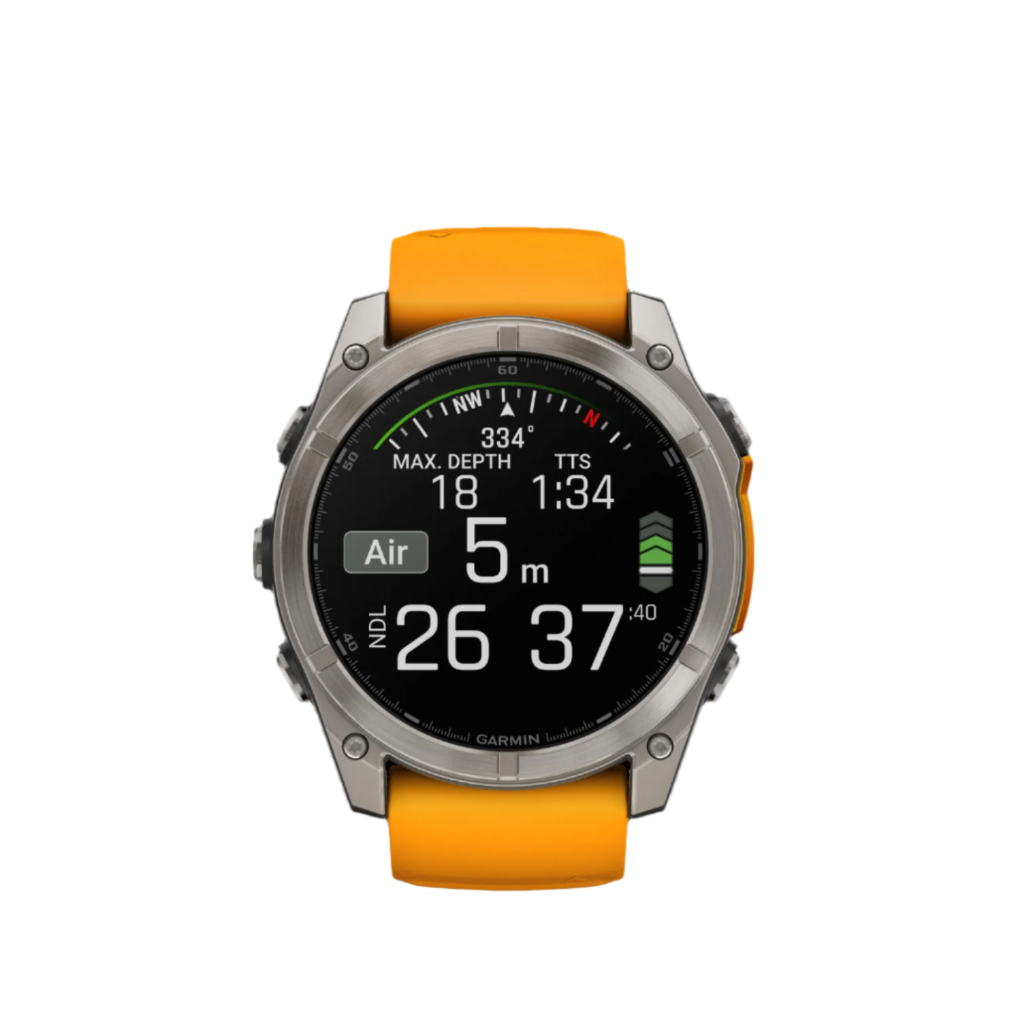 Garmin Fēnix 8 Amoled Sapphire Smartwatch 51mm - Gps, Boussole, Gyroscope Et Altimètre Barométrique | Montre Intelligente Garmin Fēnix 8 Amoled Sapphire 51mm - Gps, Boussole, Gyroscope Et Altimètre Barométrique