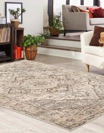 Priya Beige Area Rug - 8'0 x 10'0|Tapis Priya beige - 8 pi 0 po x 10 pi 0 po