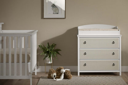 Table à langer Cotton Candy - Blanc Beige|Table à langer Cotton Candy - blanche et beige