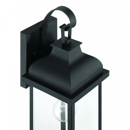 Madrid 1 Light Outdoor Wall Sconce 23.4, Black Lamp | Applique Murale D’exterieur Madrid A 1 lampe De 23,4 po, Noir
