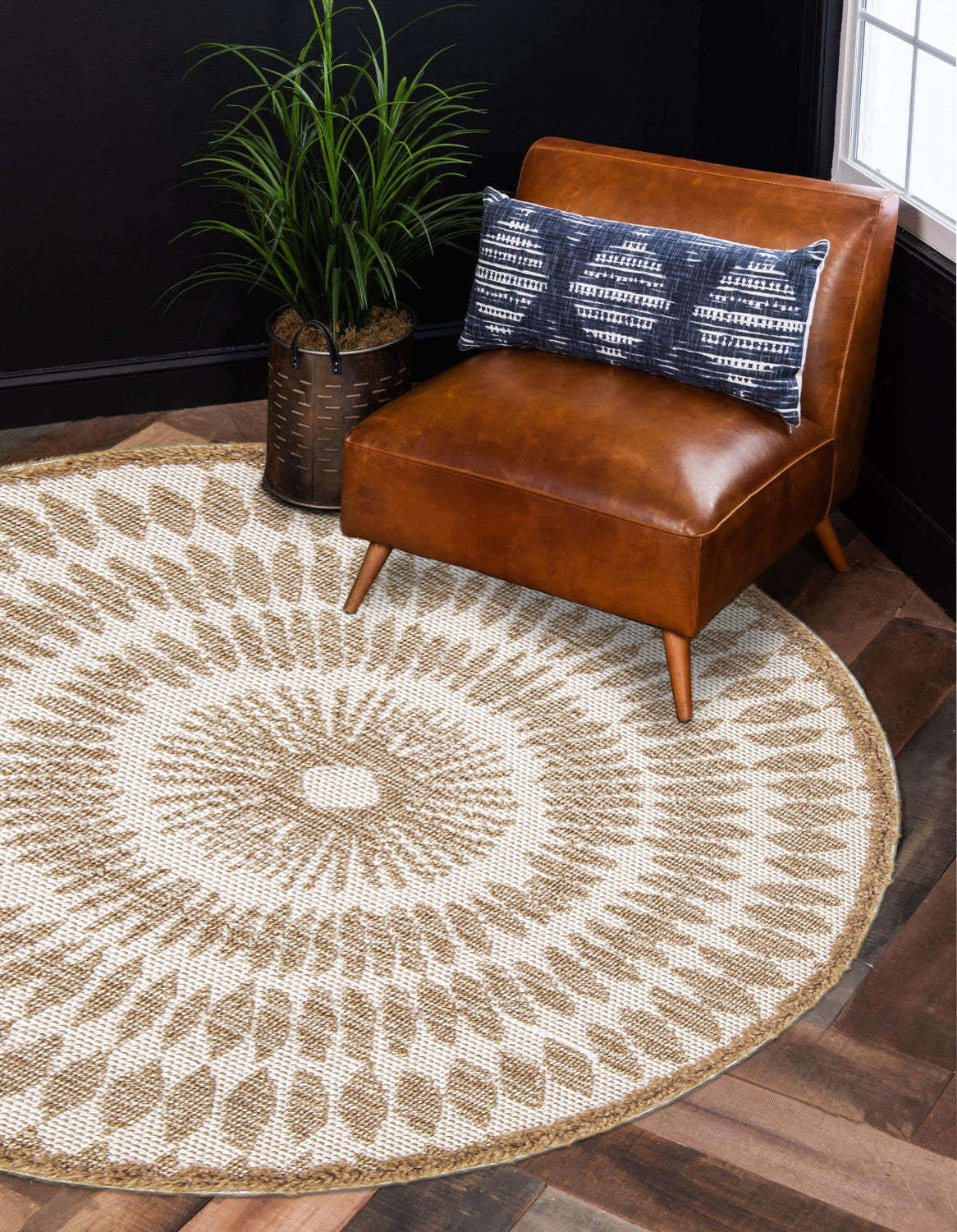 Tapis Blaine taupe - 6'3 x 6'3|Carpette Blaine taupe - 6 pi 3 po x 6 pi 3 po|D86F9X1G