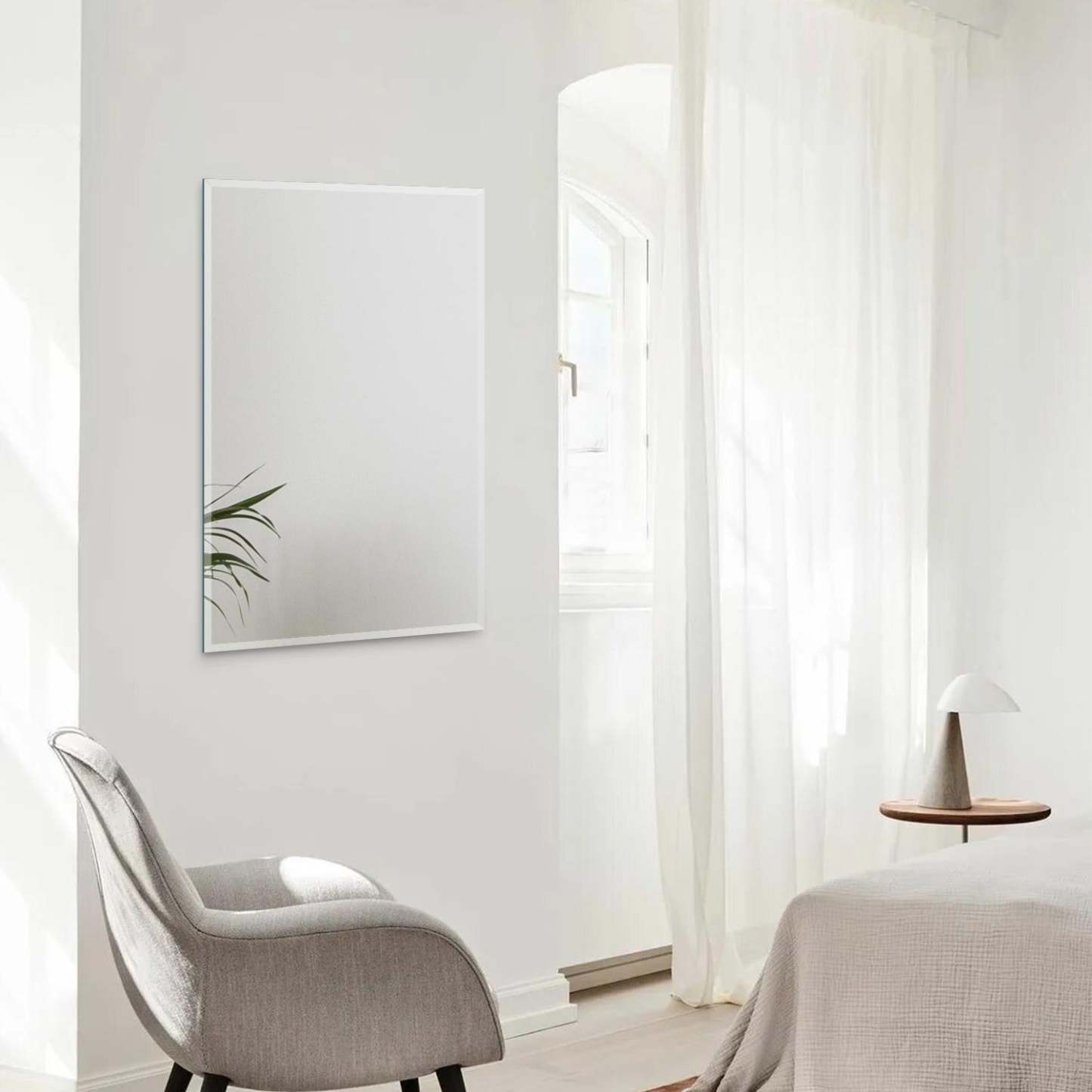 Arcus 30 X 40 Rectangular Frameless Beveled Mirror|Miroir rectangulaire Arcus 30 po x 40 po sans cadre avec bordure biseautée