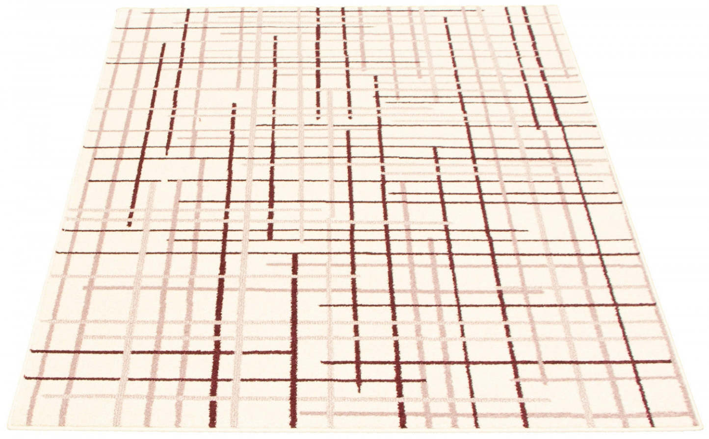 Taite Cream-Bordeaux Area Rug - 3'11 x 5'7|Carpette Taite crème-Bordeaux - 3 pi 11 po x 5 pi 7 po| D2AT0XCM