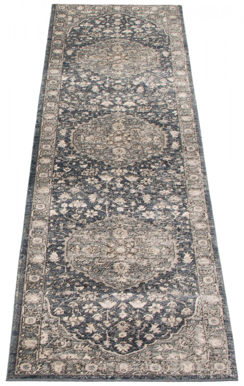 Octavian Tabriz Grey Area Rug - 2'7 x 8'2|Carpette Octavian Tabriz gris - 2 pi 7 po x 8 pi 2 po| D2ADBMPV
