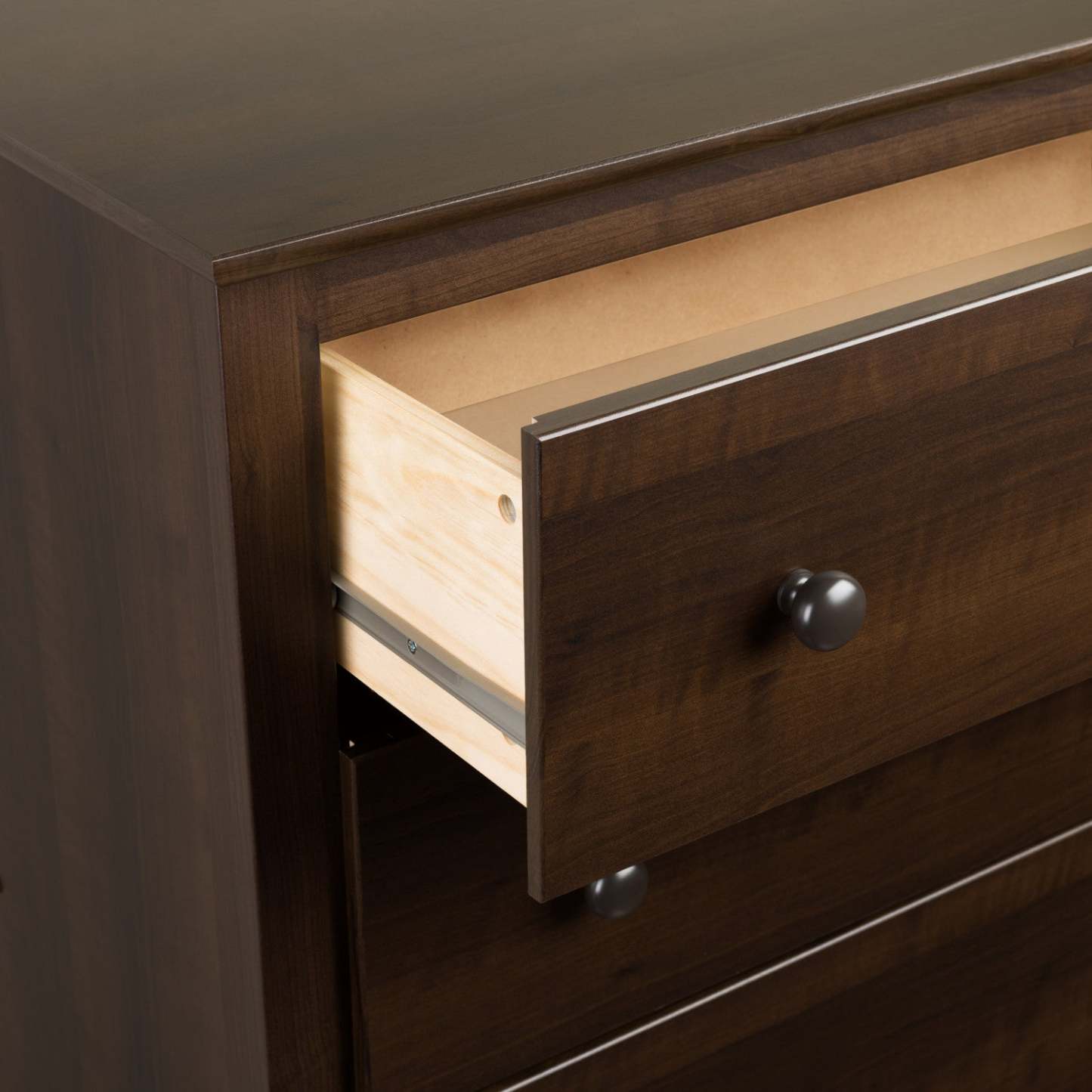 Fremont 3-Drawer Tall Nightstand - Espresso|Table de nuit haute Fremont à 3 tiroirs - espresso