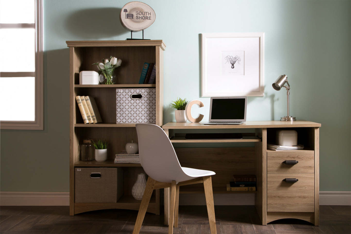 Gascony Desk - Rustic Oak | Gascony Bureau De Travail - Chene Rustique