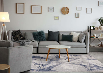 London Distressed Indoor Area Rug - 7'10 x 10'6|Carpette London d'aspect vieilli pour l'intérieur - 7 pi 10 po x 10 pi 6 po