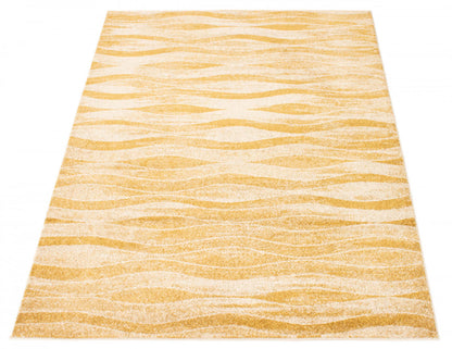 Tapis Arusha Ivoire / Or 7'10 x 10'2|Carpette Arusha ivoiredoré 7 pi 10 po x 10 pi 2 po|D282GINW