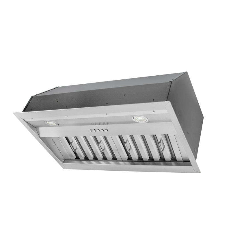 Hotte de cuisinière encastrée convertible Caloric 36 - CVI34-SS|Hotte de cuisinière encastrée convertible Caloric de 36 po - CVI34-SS