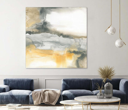 Œuvre d'art murale géante « Minerals I » 72 x 72