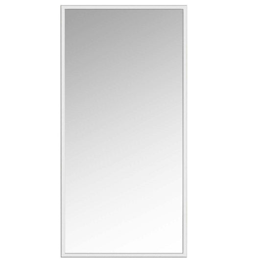 Miroir Border de 36 po argenté