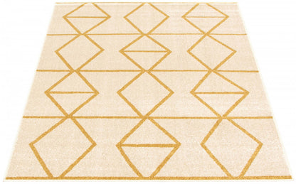 Anandi Ivory-Gold Area Rug - 3'11 x 5'7|Carpette Anandi ivoire-or - 3 pi 11 po x 5 pi 7 po| D29NNG1B