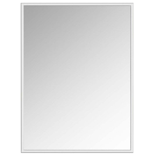 Miroir Border de 32 po argenté