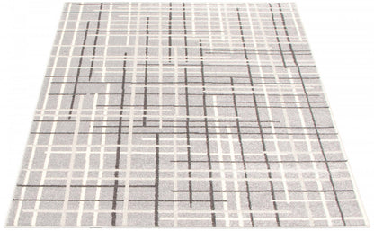Tapis Taite Argent - 5'3 x 7'3|Carpette Taite argent - 5 pi 3 po x 7 pi 3 po| D2BQP7TU