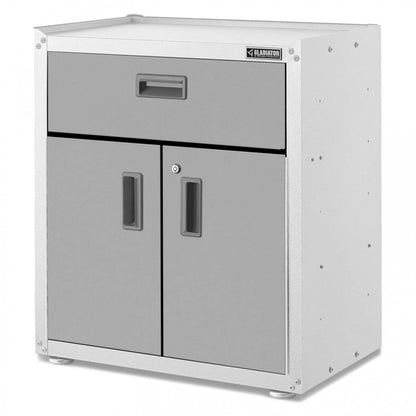 Gladiator 3/4-Door Modular Gearbox - Grey Slate|Armoire modulaire GearBox à portes 3/4 de Gladiator - ardoise grise