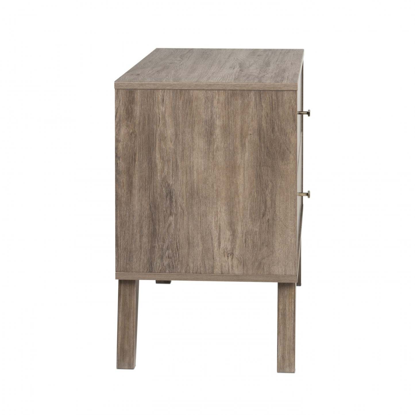 Milo 2-Drawer Nightstand - Drifted Grey|Table de nuit Milo à 2 tiroirs - gris délavé