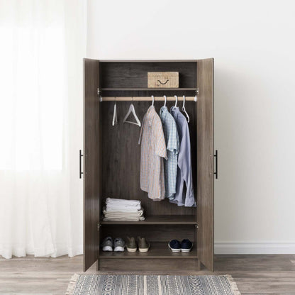 Armoire-penderie Elite 32 - Drifted Grey|Armoire-penderie Elite de 32 po - gris délavé