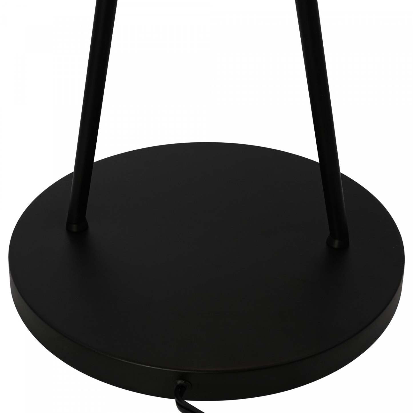 Lampadaire Cortina à 6 lumières, noir, laiton brossé | Lampadaire Sur Pied Cortina A 6 lampes, Noir, Laiton Brosse