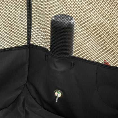 Pawhut Parc Pliable Pour Animaux D'intérieur/extérieur, Parc D'exercice Portable Avec Pochette De Rangement