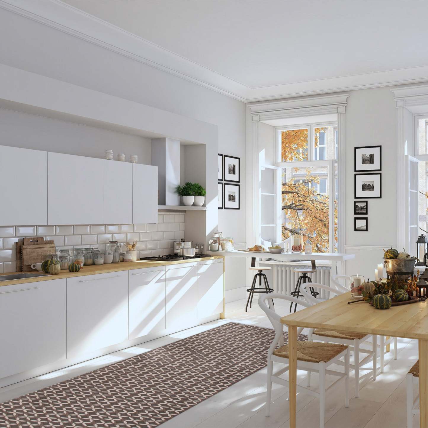 Bellezza Black 2'2 x 24'0 Area Rug|Carpette Bellezza noire 2 pi 2 po x 24 pi 0 po|D22J0HV1