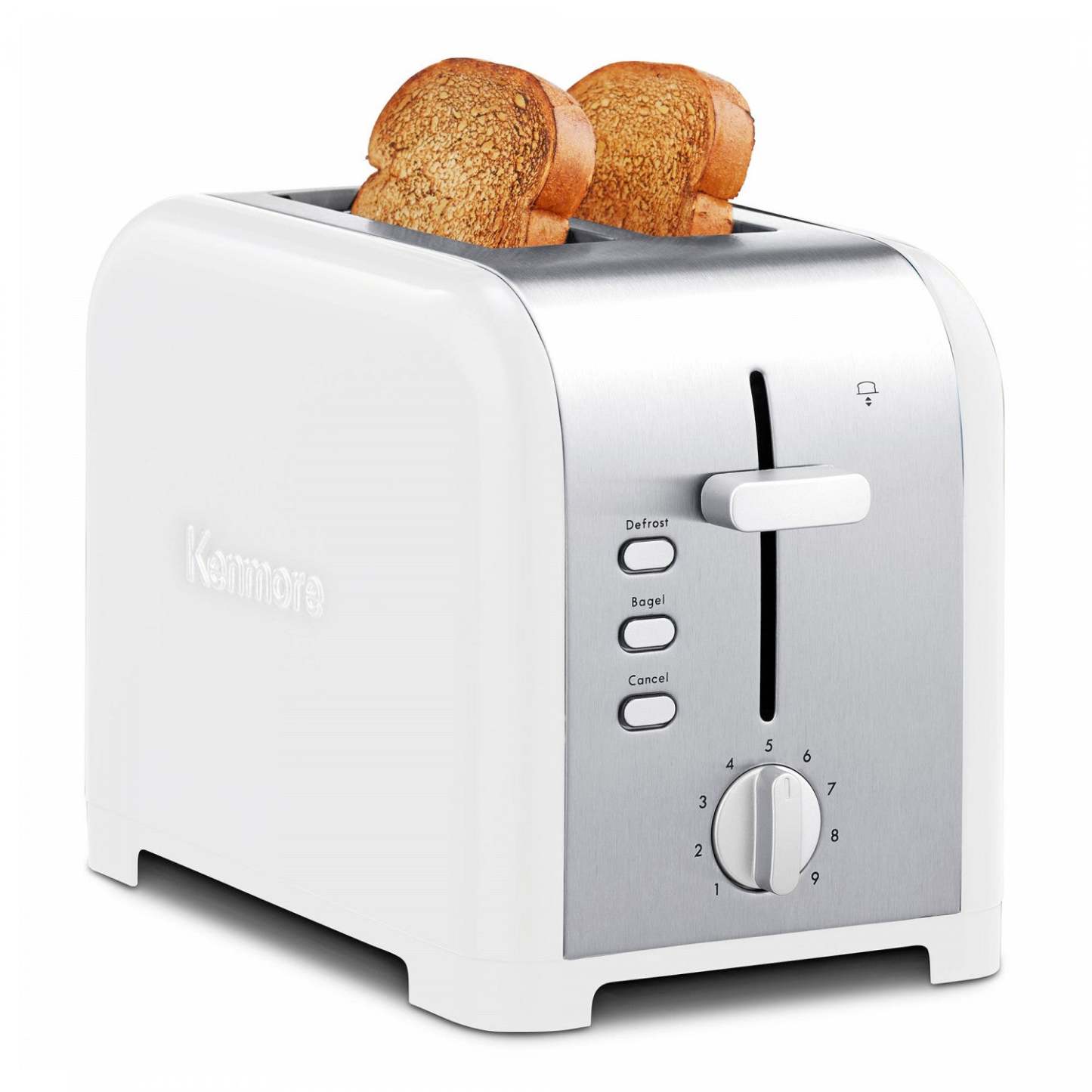 Kenmore 2-Slice Toaster White - KKTS2SW|Grille-pain Kenmore blanc à 2 tranches - KKTS2SW