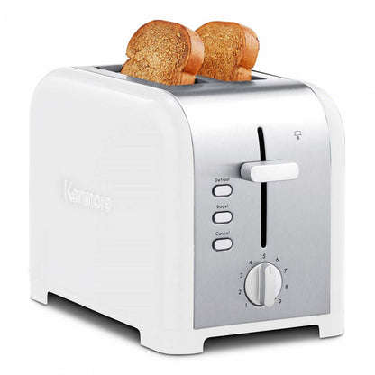 Kenmore 2-Slice Toaster White - KKTS2SW|Grille-pain Kenmore blanc à 2 tranches - KKTS2SW