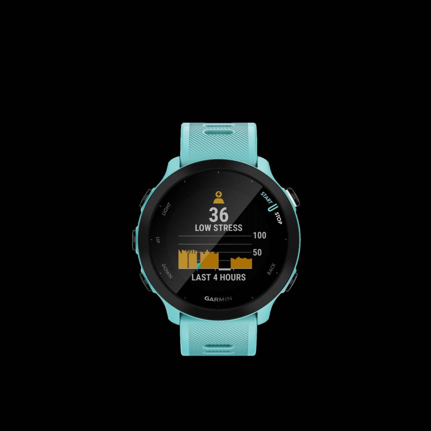 Garmin Forerunner® 55 Montre De Course Gps - Suivi Sportif Et De Fitness, Résistant À L'eau - Aqua