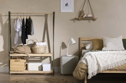 Sweedi Kids Wooden Clothes Rack - Olive Green|Portant à vêtements Sweedi en bois pour enfants - vert olive