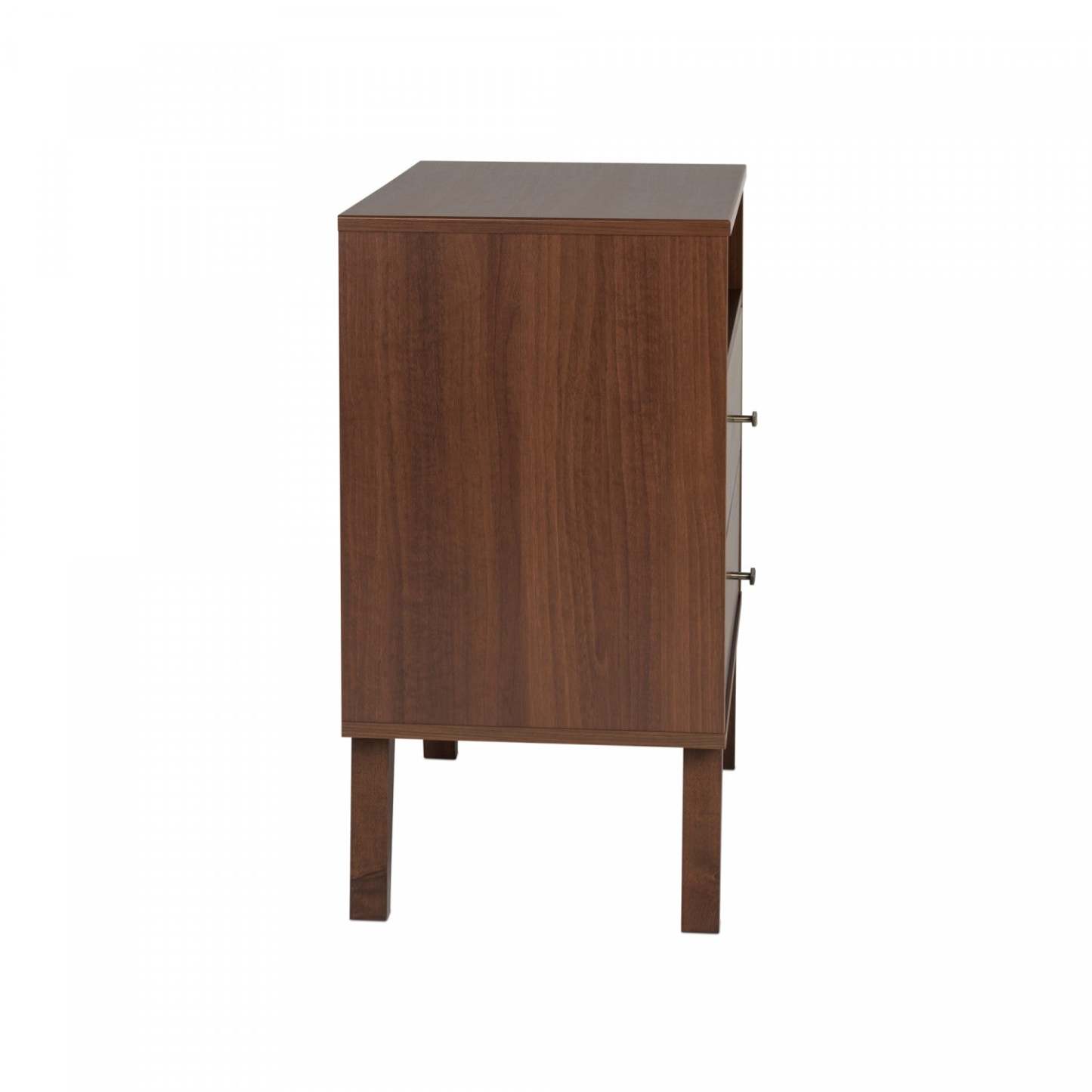 Milo 2-Drawer Tall Nightstand - Cherry|Table de nuit haute Milo à 2 tiroirs - cerisier