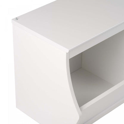 Monterey Stackable 3-Bin Storage Cubbie - Blanc|3 bacs de rangement empilables Monterey - blancs
