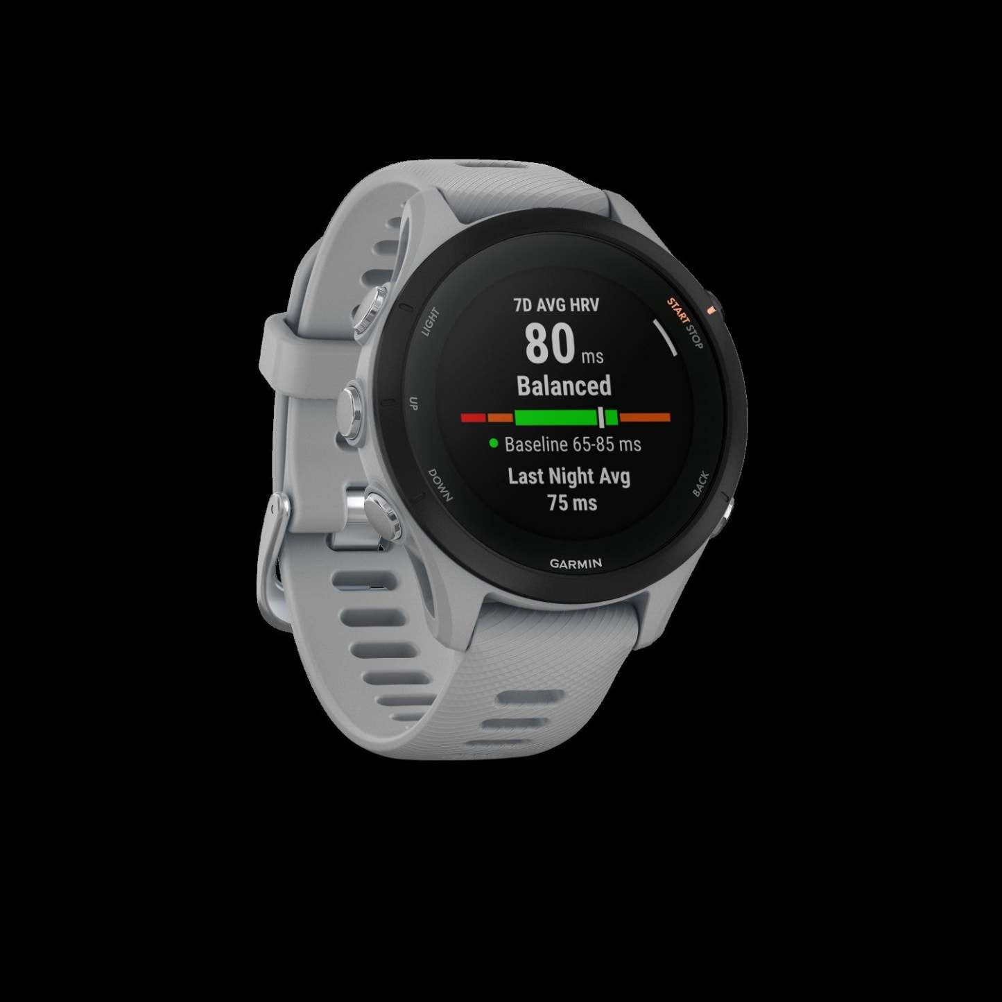 Garmin Forerunner® 255s Montre Gps Intelligente - Suivi De La Santé Quotidien, Autonomie De 12 Jours - Powder Gray