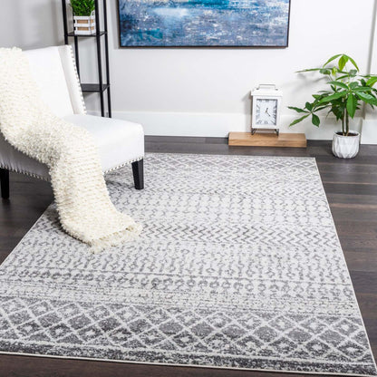 Roma Safi Grey 5x8 Area Rug|Carpette Roma Safi grise 5 x 8|D80GGBBZ