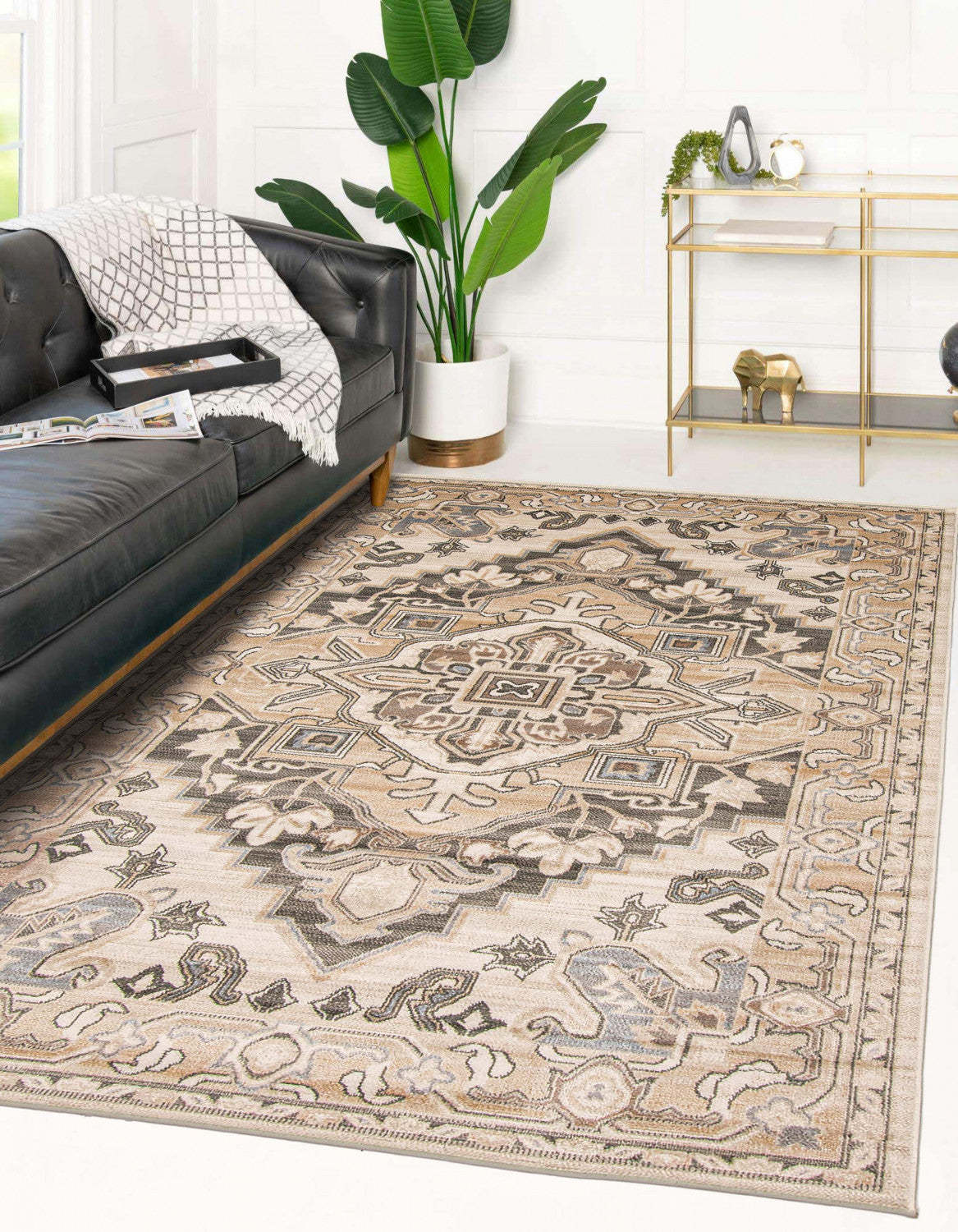 Tapis Addie beige - 2,44 m x 3,05 m | Tapis Addie beige - 2,44 m x 3,05 m