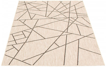 Tapis Sadie Abstract argent-noir - 7'10 x 10'2|Carpette Sadie Abstract argent-noir - 7 pi 10 pox 10 pi 2 po| D28FBYTU