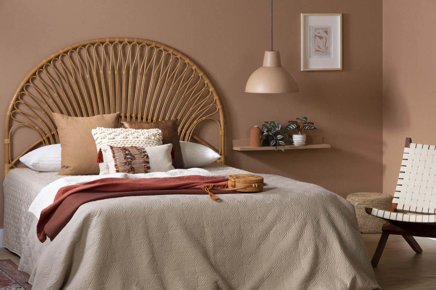 Tête de lit murale Balka - Arbre exotique | Tête de lit murale Balka - arbre exotique | D83GIWM5