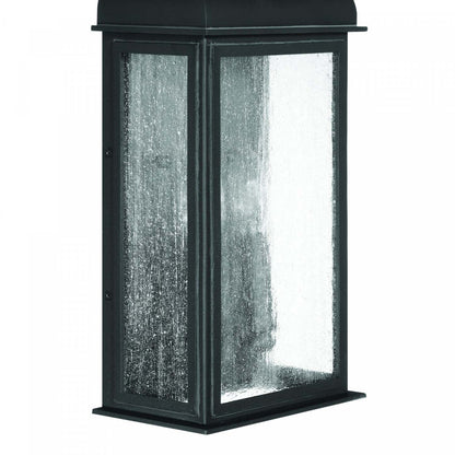 Madrid 2 Light Outdoor Wall Sconce, Black Lamp | Applique Murale D’exterieur Madrid A 2 lampes, Noir