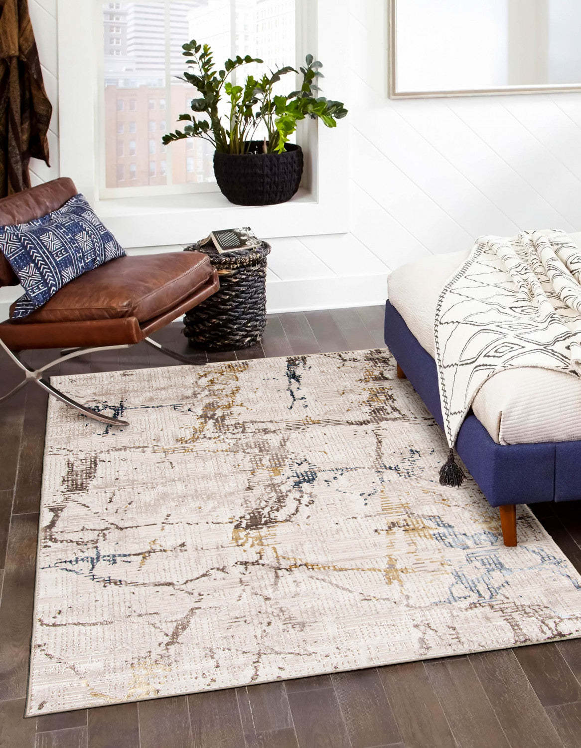 Tapis Jane ivoire - 5'0 X 8'0 | Carpette Jane ivoire - 5 pi 0 po x 8 pi 0 po