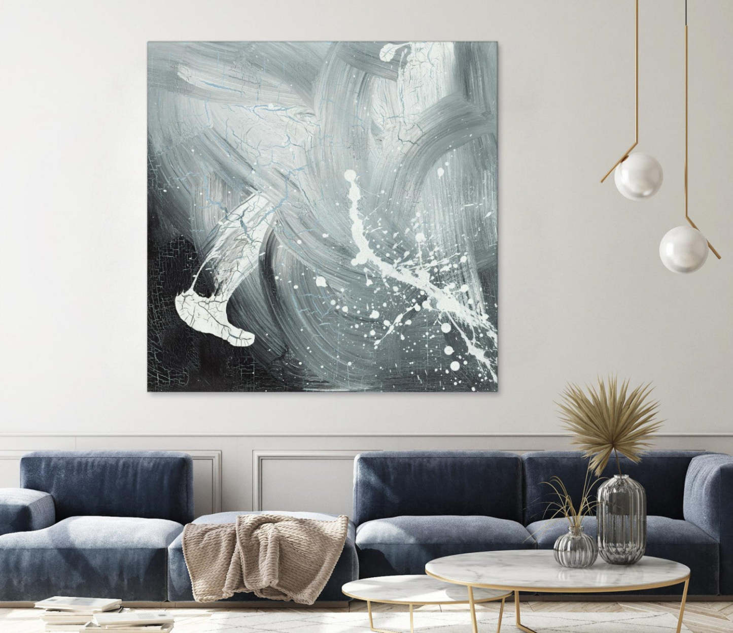 Pétrify Viii Giant Art 54x54 Wall Art|Œuvre d'art murale Giant Art « Petrify Viii » 54 x 54