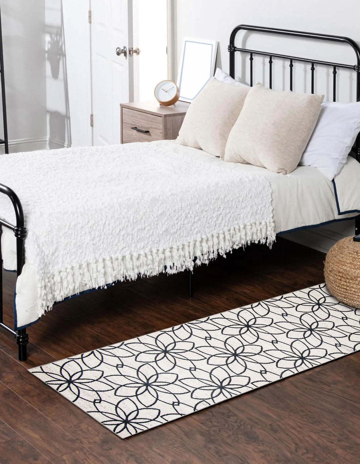 Tapis Terali ivoire lavable en machine - 2'6 x 8'0|Carpette Terali ivoire lavable à la machine - 2 pi 6 po x 8 pi 0 po|D86FZDLS